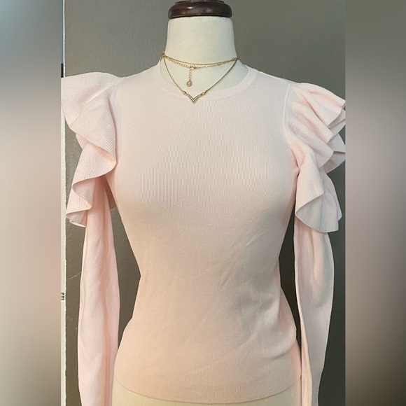 🌸 HP ⭐️⭐️ Pretty Club Monaco sweater- Xsmall - Picture 2 of 8